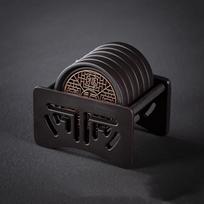 Chinese Style Kung Fu Tea Coaster Plastic Tea Holder Storage Holder Tea Cup Holder  Chinese Culture Style 3