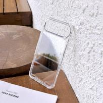 Shockproof Original Case for iPhone 17 Air 16 15 14 Pro Max 13 12 Mini 11 16Plus 16E SE4 17Pro 16Pro Transparent Acrylic Cover iPhone 14 Pro gryna