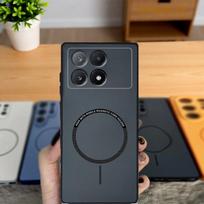 For Xiaomi Poco X6 Pro Case Poco X6 Pro Phone Case Poco X6 Pro Cover Shookproof Color magnetic hard Silicone back cover Poco X6 Pro