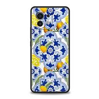 Mediterranean Lemon Phone Case For Xiaomi 13 12 11 Lite 12T 11T 10T 9T Mi Poco X5 M4 M3 X4 X3 Pro F5 F4 F3 GT 5G Black Cover For Xiaomi Mi 9T