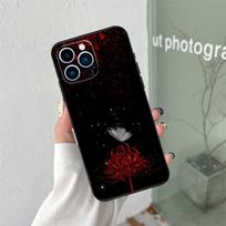 Lycoris radiata Silicone Soft Case For iPhone 17 Air 11 14 15 16 Pro Max 13 12 Mini 16 Plus 16e Back Cover For iPhone 11