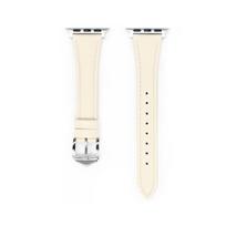 Compatible Apple Watch 11 Band, iWatch 10 Slim Waist SE Cowhide Strap 42mm/46mm 38/40/41mm