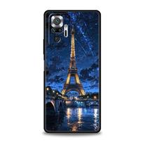 Phone Case For Xiaomi Redmi Note 14 13 12 Pro Plus 5G 9S 9 10 11 4G 14C 13C 12C 10C 9C 9A Soft Cover Red Umbrella Eiffel Tower Redmi Note 14 Pro 5G (Global)