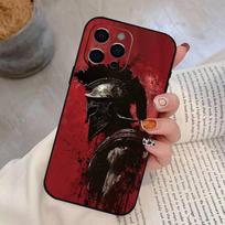 Spartan Cool Phone Case Silicone Soft For IPhone 17 16 15 14 13 12 11 X XR Plus Pro Max Plus iPhone11ProMax