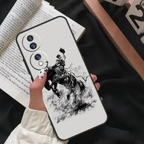 Horse Racing Case For Honor 70 50 90 Lite 8X 9X X6 X7 X8 X9 Honor X8a X9a X7a X6a Magic 5 Pro Cover For Honor 8X