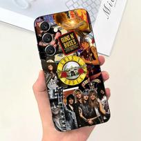 Band G-Guns N Roses Phone Case Phone Case For Samsung S25,S24,S21,S22,S23,S30,Ultra,S20,Plus,Fe,Lite,Note,10,9,5G Black Cover Samsung S105G