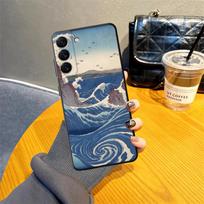 Case for Samsung Galaxy A23 A06 A55 A05 A25 A16 A52 A36 A57 A15 A37 A53 A17 A73 A51 Phone Cover A50 A70 A41 A13 A12 Cartoon Wave Galaxy A70