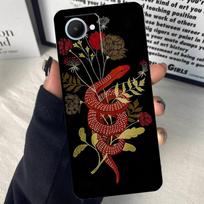 Snake Flower For Realme 15 14 10 11 12 13 Pro Plus C65 C67 C71 C63 C61 C55 C51 C53 C75 GT6 GT7 Pro Case For Realme GT6