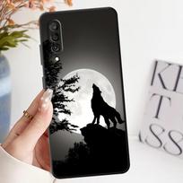 Soft Shell Phone Case for Huawei P30 P20 Pro P Smart 2019 P20 Lite 2018 P20 P40 Lite Cool Wolf Huawei P smart 2019