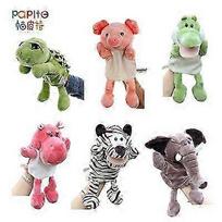 2025 6pcs Cute animal hand puppet children interactive educational toy gloves 30cm