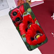 Poppy Flower Bloom For Realme GT7 Pro 15 10 11 12 13 14 Pro Plus C67 C65 C63 C61 C55 C53 C51 C35 C75 C71 Case For Realme GT6