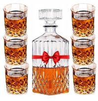 Karafka I Szklanki Zestaw Do Whisky Drinki Prezent