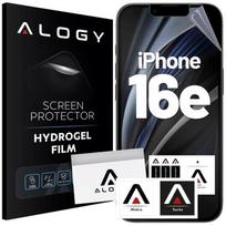 Folia Hydrożelowa Do Apple Iphone 16E - Elastyczna Ochrona Ekranu, Samoregeneracja, Pełne Dopasowanie I Wysoka Przejrzystość - Alogy Hydrogel Film™