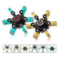 26-27 Fingertip Spin Top Toy, Fingertip Gyro, Finger Hand Spinner Toy Spinning Top Focus Toy With Mechanical Transformable Chain Spiral Twister Stress