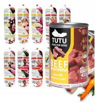 Baton 70% Mięsa + Gratis Tutu Karma Dla Psa 20X900 Mix Kiełbasa Tuf Tuf