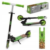 Hulajnoga Składana 3+ Kidwell Wxm Skipo Game Koła Led Do 50 Kg Zielona