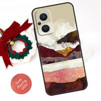 Gold Landscape painting Funda For OPPO Reno 14F 14 13 12 11 10 Pro 11F 12F 13F 7 8 Lite OPPO Find X8 X5 X9 Pro Case For OPPO Reno7 4G