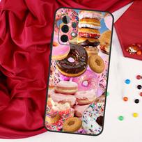 Pizza Sushi Food Donuts For Samsung Galaxy A26 A05 A06 A16 A54 A34 A14 A22 A32 A52 A55 A35 A15 A53 A13 A56 A36 Case For Samsung A12