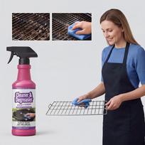 Grill Cleaner and Degreaser for Smoky Stains and Stubborn Grease 355ml Powerful Cleaning Formula for Barbecue Ovens Cookware and Outdoor Grills One Size balta