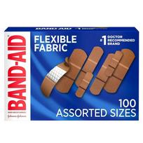 Band-aid Flex audinio pleistrai, įvairūs, 100 vnt.