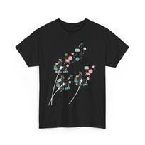 Knitting Dandelion T-Shirt, Sewing Lovers Knitting Crochet Mom Women Shirt S įvairiaspalvis