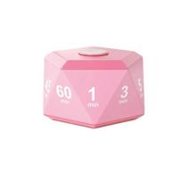 Instant Countdown Timer Overturn Timing Visual Timer Easy To Use Time Management  Study rožinė