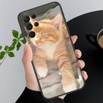 Phone Case For Samsung A17 A55 A16 A56 A35 A15 A53 A54 A33 A34 A25 A05S A52 A52S A07 A26 A06 Cute Cats A15