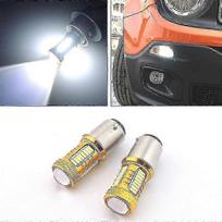 2Pcs 12V 6000K Xenon White LED Bulbs Daytime Running Light DRL Fit for Jeep Renegade 2015
