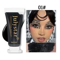 6-Color fluorescent water-soluble graffiti paint body color makeup Halloween human face painting cream 5ml