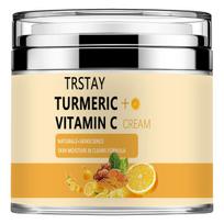 Ciberžolė ir vitaminas C švytintis veido drėkinamasis kremas nuo raukšlių pašalina senėjimą stabdantį veido kremą 5g
