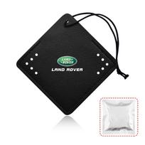 Automobilio interjero kvepalų pakabukas Oro gaiviklis Kabantis kvepalų emblema Land Rover Range Rover Defender Freelander Discovery 1 2 Evoque Rover L322 L405 juoda