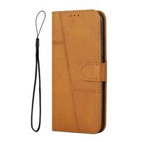 Leather Flip Y28 Case on For VIVO Y28 Y17s Y18 Y19s Y38 Y78m Y27 Y36i Y36 Y02s Y16 Y56 Y76 5G Magnetic Cases Wallet Phone Cover for VIVO Y17s geltona