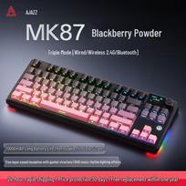 Ajazz MK87 Tri-Mode Hot-Swappable Gasket Mechanical Keyboard