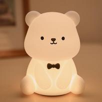 Cute Teddy Bear USB Rechargeable Night Light