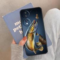 Rainbow Trout Fishing Case For Honor Magic 8 Pro 5 6 7 Lite Cover For Honor 200 400 90 70 50 X8a X8b X9a X9b X9c Honor X8b