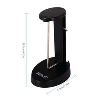 KW-  Desk Receipt Holder Spike Stick with Hook   Protective Cover Design Check Spindle Bill Notes Paper Memo Fork Restaurant Ticket Holder