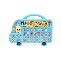 PINKFONG Kūdikio Ryklio Muzikinis Abėcėlės Autobusiukas - Interaktyvus Anglų Kalbos Mokymosi Žaislas
