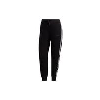 Adidas Neo Vintage Side Stripe Letter Knitted Sweatpants Women Bottoms Black FP7454 L