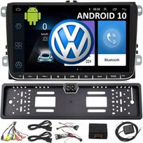 Nawigacja 2Din Radio Vw Passat Golf Leon Tiguan Touran Skoda Seat Android