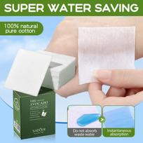 Avocado Portable Cotton 100PIECES Gentle Makeup Remover Pure Cotton Cosmetic Towel