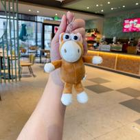 15Cm 1Pcs New Pony Plush Toy Doll Keychain Pendant Horse Doll Stuffed Animal Toy Bag Charm Small Gift Cartoon Keychain Plush Toy 15cm