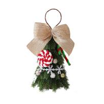 New Mini Christmas Tree Scene Setup DIY Christmas Tree Pendant PE Santa Claus Desktop Ornament Home Decoration 0.6M