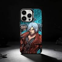 Game D-DEVIL MAY C-Cry Phone Case For iPhone 17,16,15,14,13,12,11 Plus,Pro Max,XS,Colored silver phone case iPhone13PRO