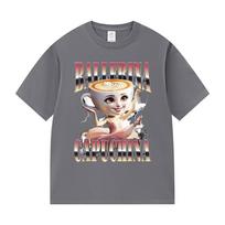 Italian Brainrot Ballerina Capuchina Funny Meme TShirt Unisex Women Fashion Harajuku TShirts Summer Hot Sale 100 Cotton T Shirts S