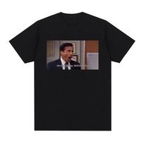 Michael Scott Homage The Office Men T Shirt Tv Series Oh God Please NO Graphic Short Sleeve T Shirts Cotton Oversized T-shirt S įvairiaspalvis
