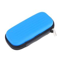 Dart Storage Box With Zipper Eva Hard Shell Storage Box 3-Grid Dart Protection Bag Dart Maintenance Accessories Case mėlyna
