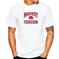 Men Fashion T Shirt Massey Ferguson Gray Weathered Logo Tee Shirt Round Neck Cotton Bottoming Short Sleeves Tops Clothing Women S įvairiaspalvis