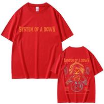 Alternative Metal Rock Band System of A Down Graphic Tshirt Unisex Women Casual Cotton Vintage Tshirts Unisexs Oversized T Shirts S