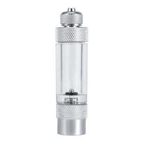 Built-in Check Valve CO2 Bubble Counter Single Head Aluminium Construction Non Return Bubble Counter Easy Installation