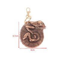 Creative Chameleon Measuring Tape Keychain  Unique Retractable Pocket Tool & Fun Pendant Gift for Men, Architects & DIYers